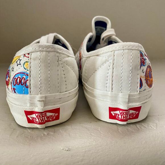 Vans Authentic 44 DX Positivity Patchwork Womens Size 5 Shoe Sneakers White - Picture 3 of 8